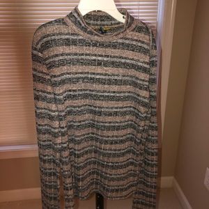 Aeropostale Prince&Fox Striped Long Sleeve Bodycon